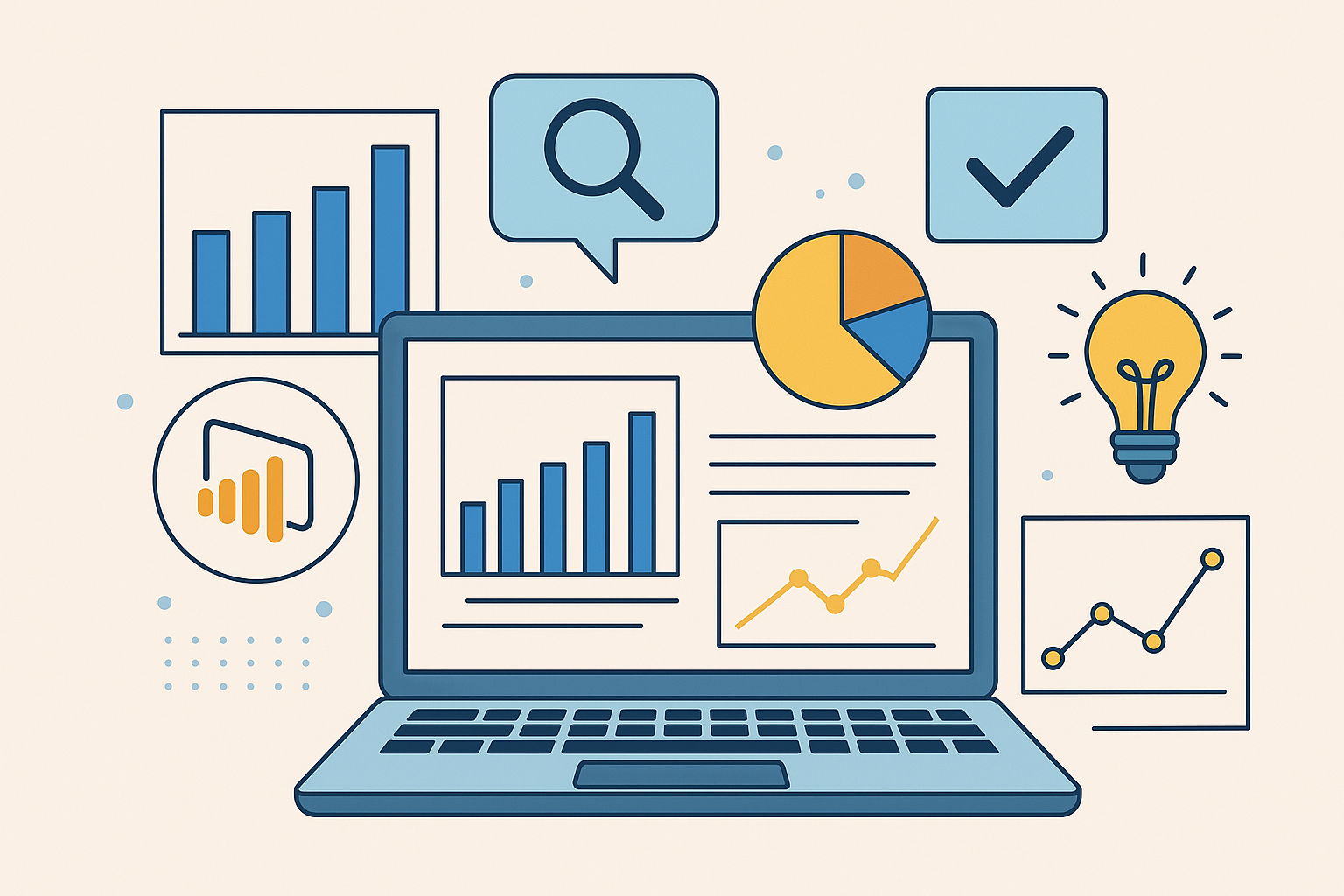 دورة Power BI لتحليل البيانات واتخاذ القرار