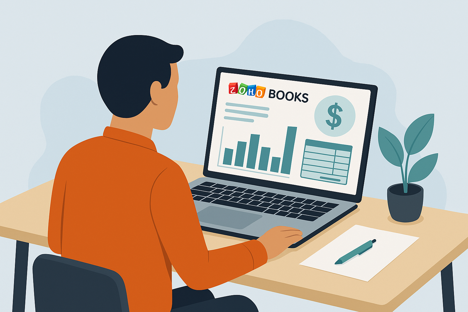 كورس Zoho Books المجاني