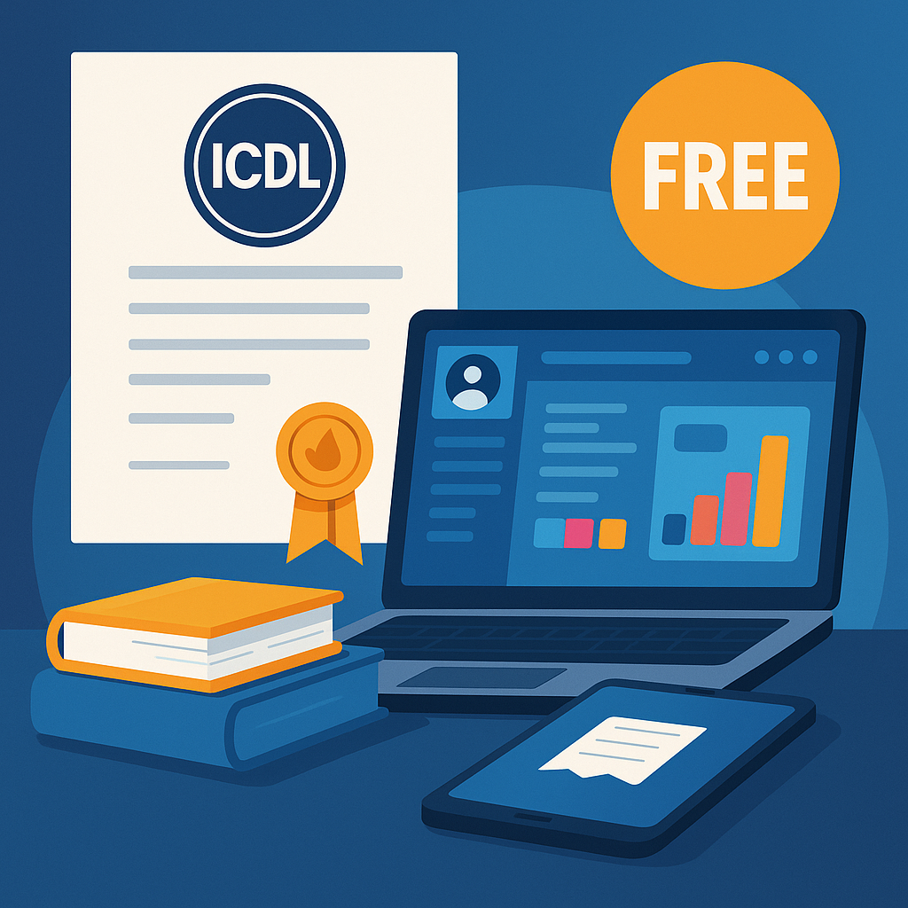 كورس ICDL مجاني بشهادة معتمدة