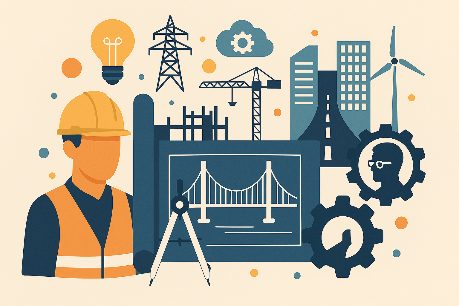 دور المهن الهندسية في تطوير المجتمع