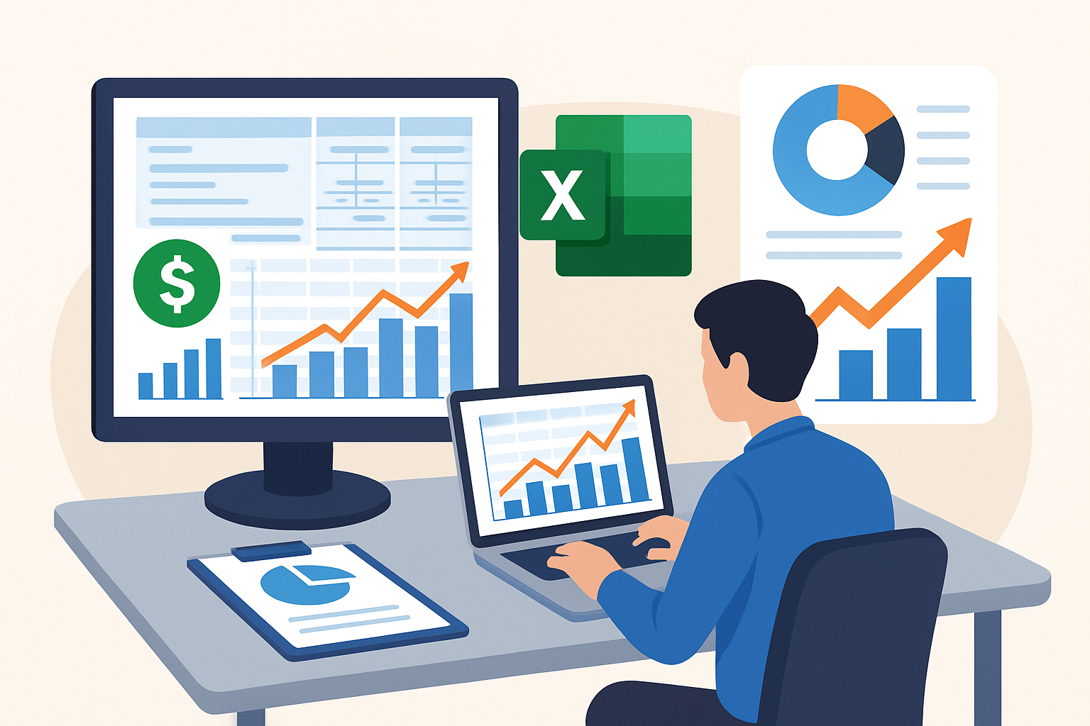 دورة تدريبية على تحليل البيانات المالية في Excel